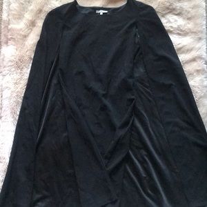 Black dress w/ cape
